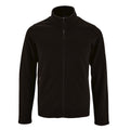 Black - Front - SOLS Mens Norman Fleece Jacket