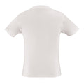 White - Back - SOLS Childrens Kids Milo Organic T-Shirt