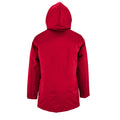Red - Back - SOLS Unisex Adults Robyn Padded Jacket