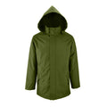 Forest Green - Front - SOLS Unisex Adults Robyn Padded Jacket