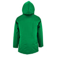 Kelly Green - Back - SOLS Unisex Adults Robyn Padded Jacket