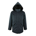 French Navy - Front - SOLS Unisex Adults Robyn Padded Jacket