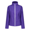 Purple-Black - Front - Regatta Standout Womens-Ladies Ablaze Printable Soft Shell Jacket