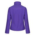 Purple-Black - Lifestyle - Regatta Standout Womens-Ladies Ablaze Printable Soft Shell Jacket