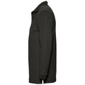 Black - Side - SOLS Mens Winter II Long Sleeve Pique Cotton Polo Shirt