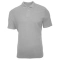 Sport Grey - Front - Gildan Mens SoftStyle Double Pique Polo Shirt