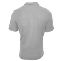 Sport Grey - Back - Gildan Mens SoftStyle Double Pique Polo Shirt