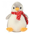 Grey-White - Front - Mumbles Zippie Penguin Soft Toy