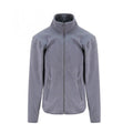 Solid Grey - Front - PRO RTX Adults Unisex Pro Micro Fleece