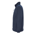 Navy - Side - SOLS Mens North Full Zip Outdoor Fleece Jacket