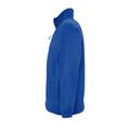 Royal Blue - Side - SOLS Mens North Full Zip Outdoor Fleece Jacket