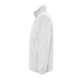 White - Side - SOLS Mens North Full Zip Outdoor Fleece Jacket