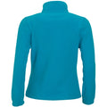 Aqua - Back - SOLS Womens-Ladies North Full Zip Fleece Jacket