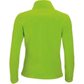 Lime - Back - SOLS Womens-Ladies North Full Zip Fleece Jacket