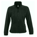 Forest Green - Front - SOLS Womens-Ladies North Full Zip Fleece Jacket