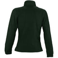 Forest Green - Back - SOLS Womens-Ladies North Full Zip Fleece Jacket