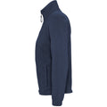Navy - Side - SOLS Womens-Ladies North Full Zip Fleece Jacket