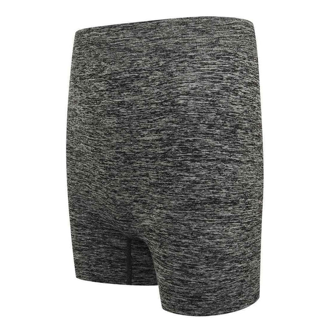 Dark Grey Marl - Lifestyle - Tombo Womens-Ladies Seamless Shorts