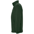 Forest Green - Side - SOLS Ness Unisex Zip Neck Anti-Pill Fleece Top