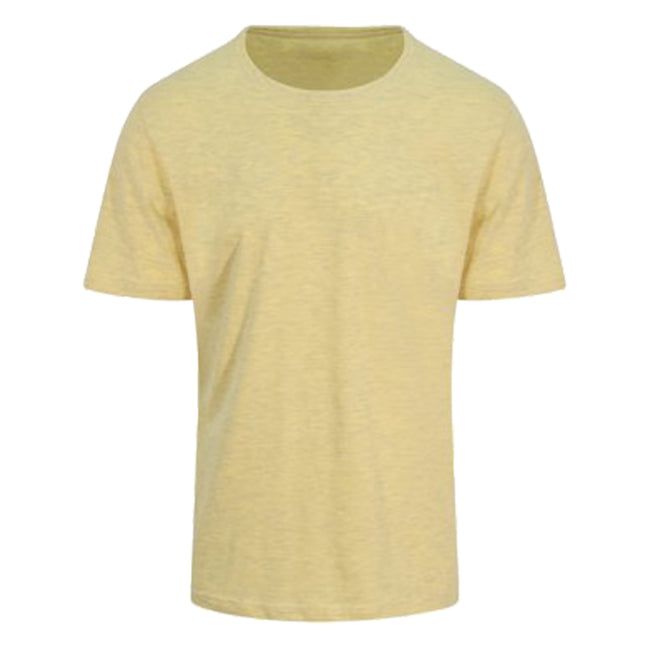 Surf Yellow - Front - AWDis Just Ts Mens Surf T-Shirt