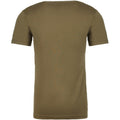 Military Green - Back - Next Level Adults Unisex Crew Neck T-Shirt