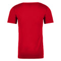 Red - Back - Next Level Adults Unisex Crew Neck T-Shirt