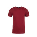 Cardinal Red - Front - Next Level Adults Unisex Crew Neck T-Shirt