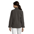 Charcoal - Lifestyle - SOLS Womens-Ladies Roxy Soft Shell Jacket (Breathable, Windproof And Water Resistant)