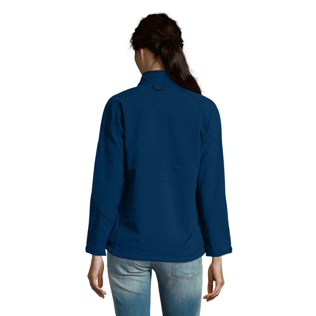 Abyss Blue - Lifestyle - SOLS Womens-Ladies Roxy Soft Shell Jacket (Breathable, Windproof And Water Resistant)