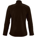 Dark Chocolate - Back - SOLS Womens-Ladies Roxy Soft Shell Jacket (Breathable, Windproof And Water Resistant)