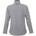 Grey Marl - Back - SOLS Womens-Ladies Roxy Soft Shell Jacket (Breathable, Windproof And Water Resistant)