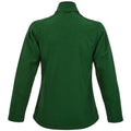 Bottle Green - Back - SOLS Womens-Ladies Roxy Soft Shell Jacket (Breathable, Windproof And Water Resistant)