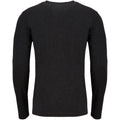 Vintage Black - Back - Next Level Adults Unisex Long Sleeve Tri-Blend Crew T-Shirt