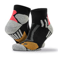 Black - Back - Spiro Unisex Adults Technical Compression Sports Socks (1 Pair)