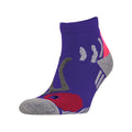 Purple - Front - Spiro Unisex Adults Technical Compression Sports Socks (1 Pair)