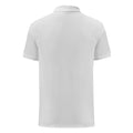White - Back - Fruit Of The Loom Mens Iconic Pique Polo Shirt