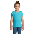 Blue Atoll - Back - SOLS Girls Cherry Short Sleeve T-Shirt