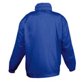 Royal Blue - Back - SOLS Kids Unisex Surf Windbreaker Jacket (Water Resistant And Windproof)