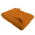 Orange - Front - SOLS Island 100 Bath Sheet - Towel (100 X 150cm)