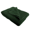 Bottle Green - Front - SOLS Island 100 Bath Sheet - Towel (100 X 150cm)