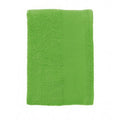 Lime - Front - SOLS Island 50 Hand Towel (50 X 100cm)