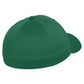 Pepper Green - Back - Flexfit Unisex Wooly Combed Cap
