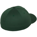 Spruce Green - Back - Flexfit Unisex Wooly Combed Cap