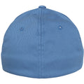Slate Blue - Back - Flexfit Unisex Wooly Combed Cap