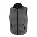 Grey-Black - Front - Result Adults Unisex Thermoquilt Gilet