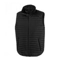 Black-Black - Front - Result Adults Unisex Thermoquilt Gilet