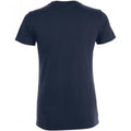 French Navy - Back - SOLS Womens-Ladies Regent Short Sleeve T-Shirt