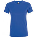 Royal Blue - Front - SOLS Womens-Ladies Regent Short Sleeve T-Shirt
