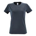 Mouse Grey - Front - SOLS Womens-Ladies Regent Short Sleeve T-Shirt