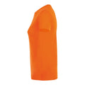 Orange - Side - SOLS Womens-Ladies Regent Short Sleeve T-Shirt